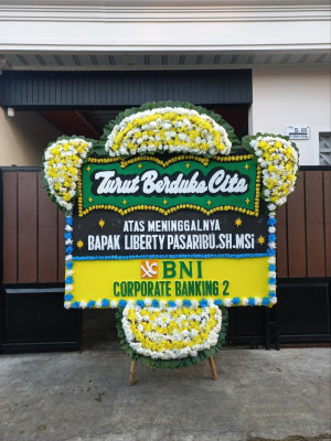 Papan Bunga Duka di Siantan Hulu