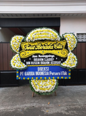 Papan Bunga Duka di Siantan Hulu