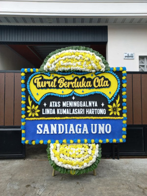 Papan Bunga Duka di Siantan Hulu