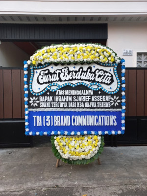 Papan Bunga Duka di Siantan Hulu